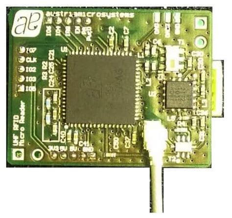 as3991 uhf rfid reader ic|AS3990.